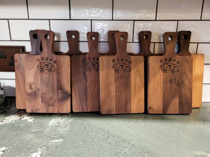 OSBPG (Hot Branded) Walnut Charcuterie/Cheese Board - Image 3