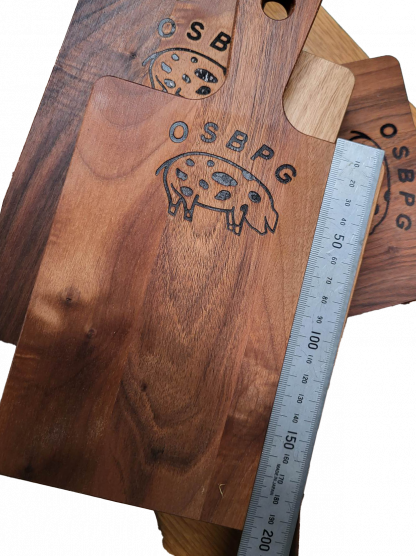 OSBPG (Hot Branded) Walnut Charcuterie/Cheese Board - Image 5